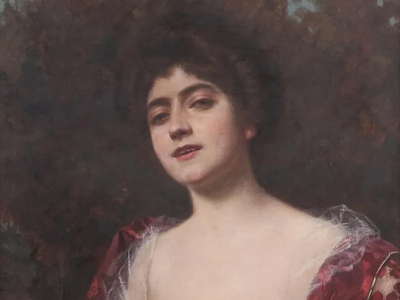 1866-Aby Altson - Una giovane bellezza